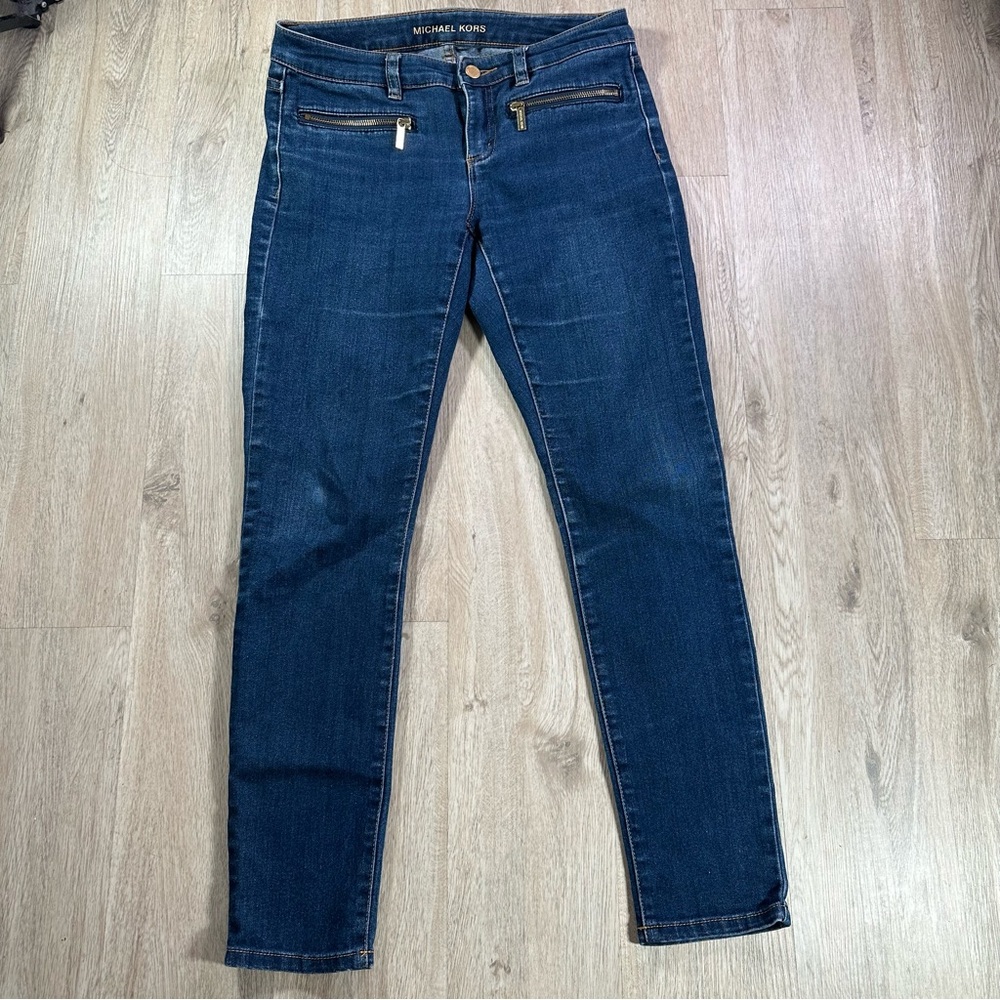 Michael Kors Skinny Blue Denim Jeans Women’s Size 2 Good Condition